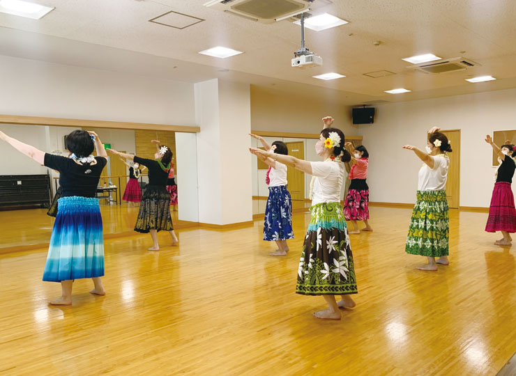 楽しいフラダンス